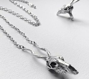 New Antelope Skull Necklace